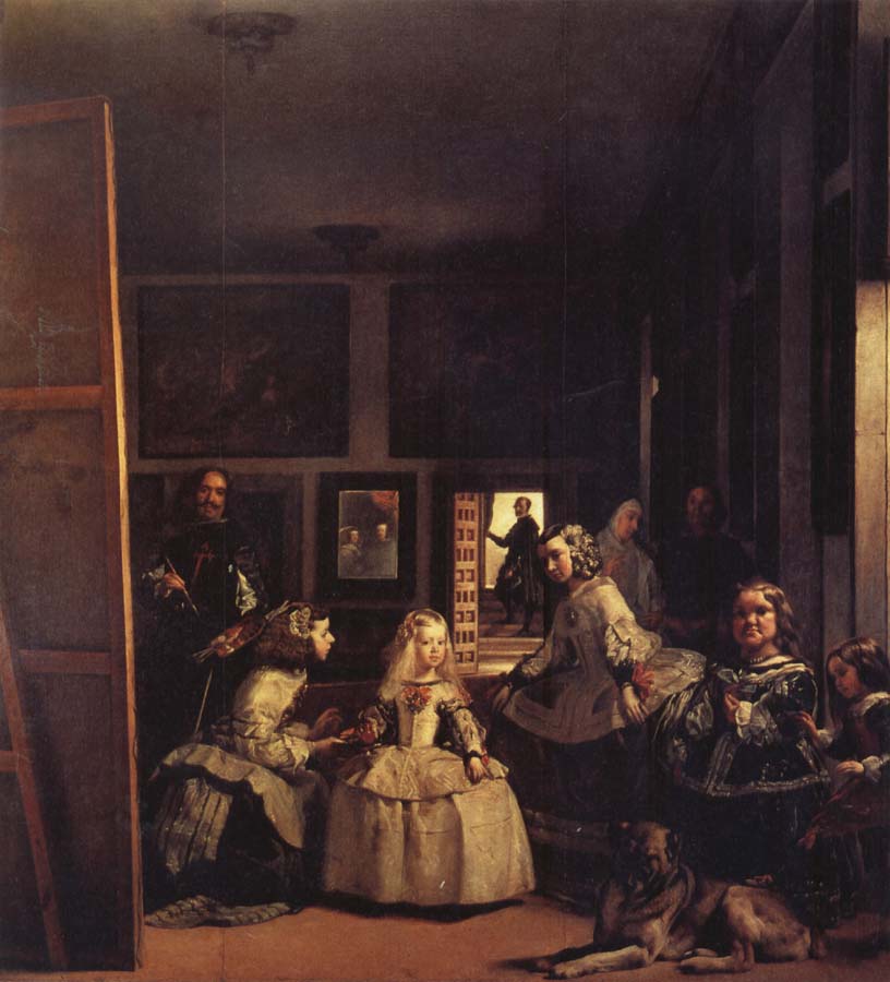 Diego Velazquez Las Meninas.Die Hoffraulein